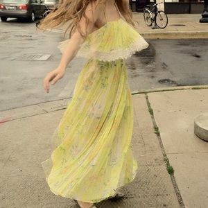 Urban Outfitters Pleated Maxi Dress